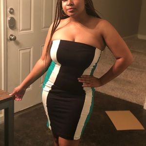 Back out dress size M